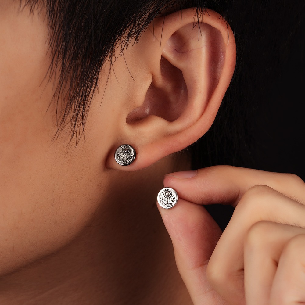 Body Jewelry Indian - 1 par de pendientes de tuerca