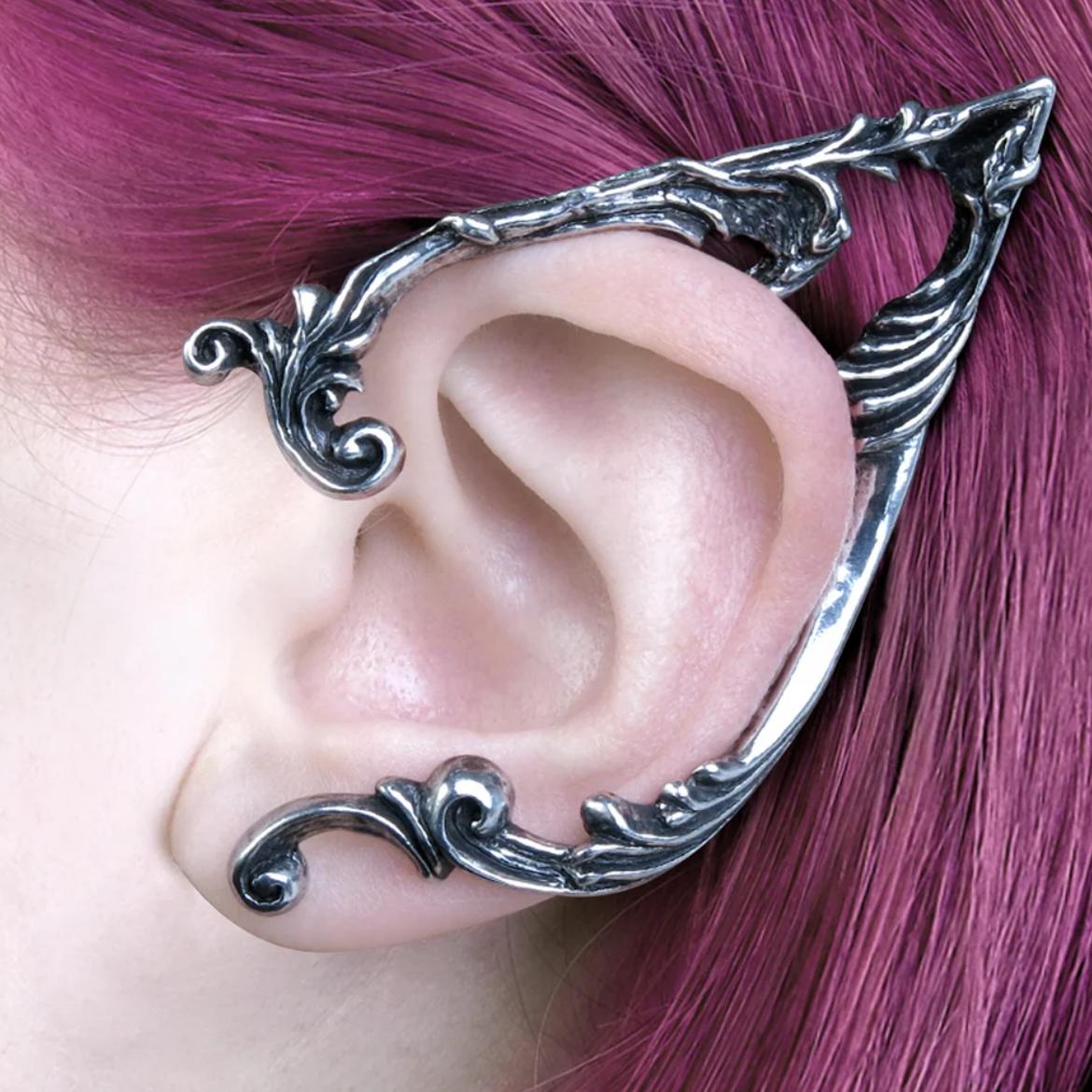 Body Jewelry Goth - 1 Par de Pendientes de Oreja