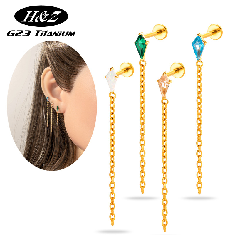 Body Jewelry Threadless - 1 ud. Piercing de Titanio G23