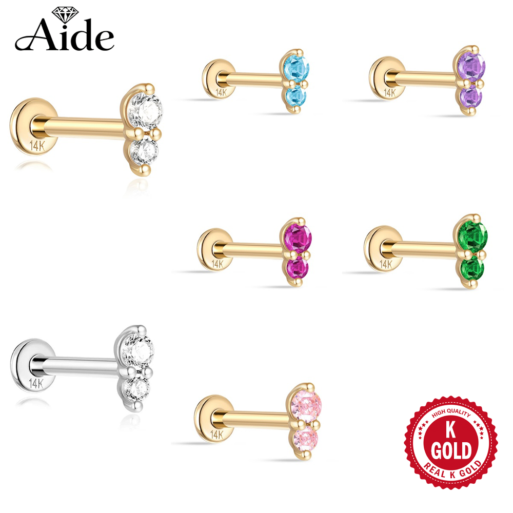 Body Jewelry Real Gold - AIDE Real 14K colores de oro