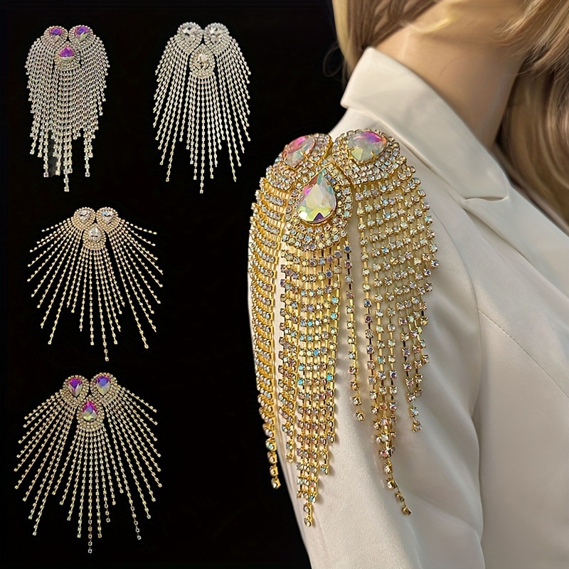 Body Jewelry Diamond - Tamaño grande gota de agua borla