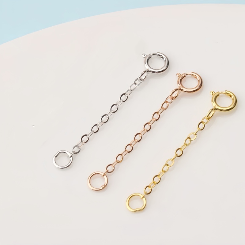 Body Jewelry Real Gold - Cadena Ajustable de Oro Real de