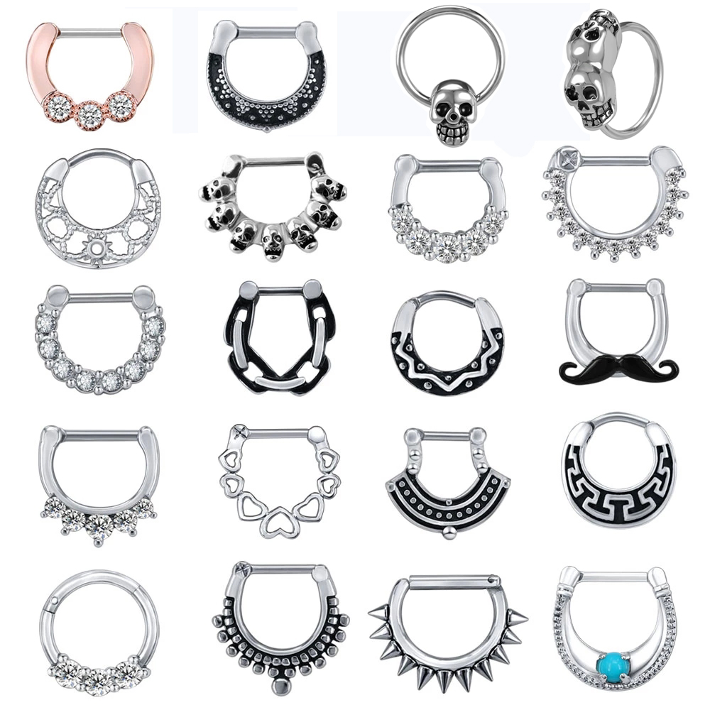 Body Jewelry Indian - ZS 16G Acero quirúrgico indio nariz