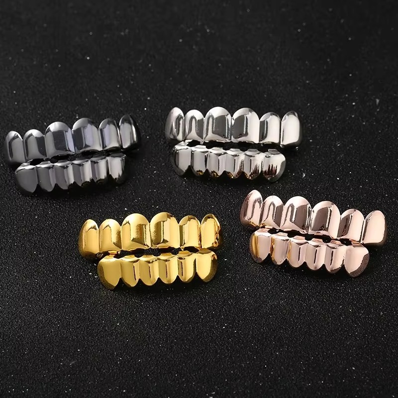 Juego de Grillz Dentales de Hi - Body Jewelry Real Gold reseña y precio