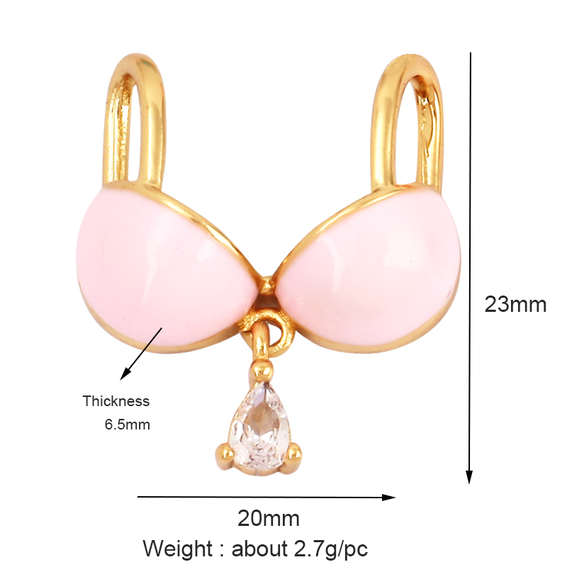 My Bra Lady Girl Body Model es - Body Jewelry Real Gold reseña y precio