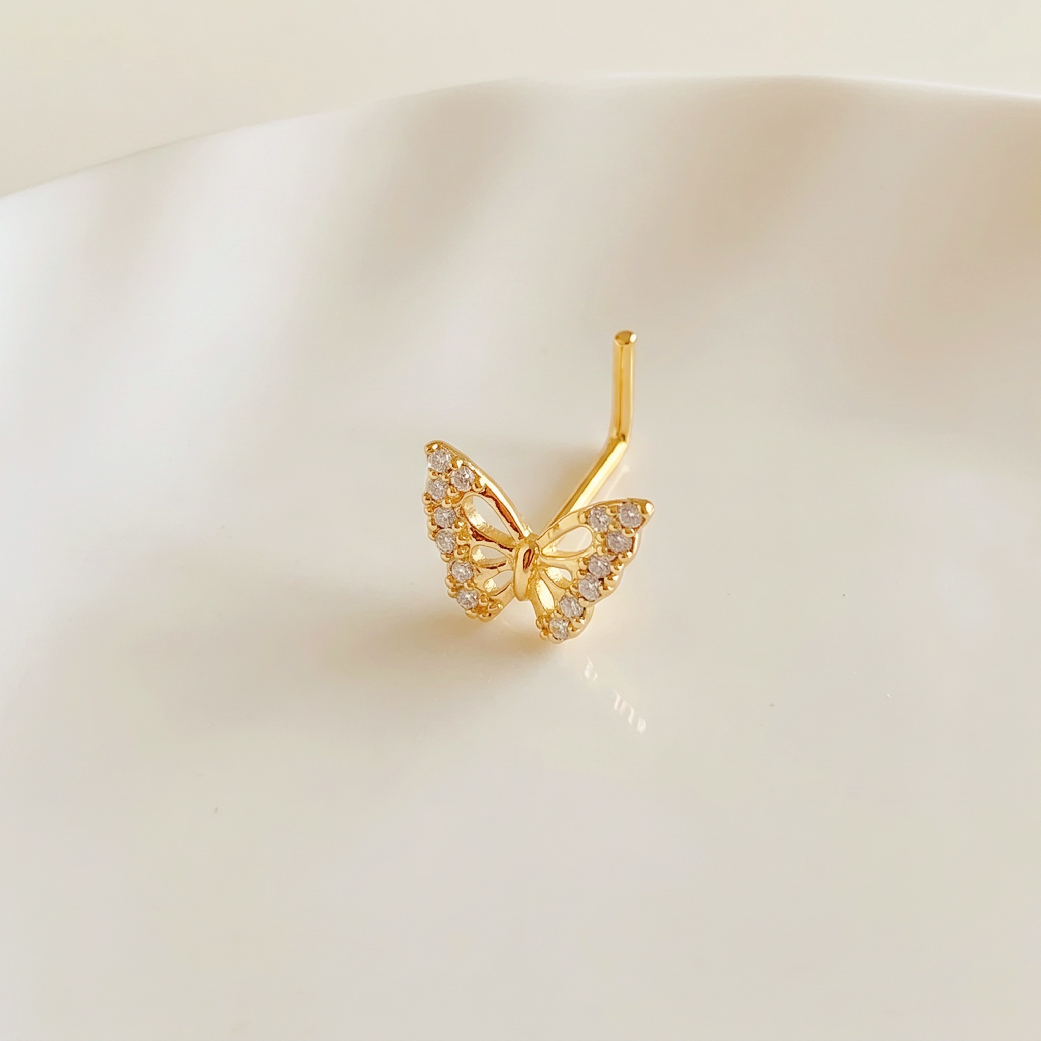 1 pieza de piercing de nariz p - Body Jewelry Diamond reseña y precio