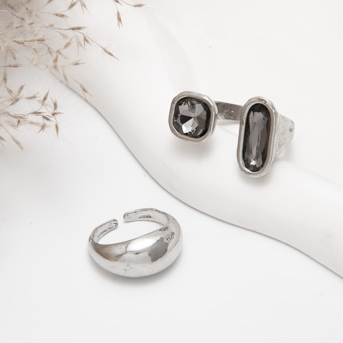 2 Anillos de Pie Abiertos Geom - Body Jewelry Diamond reseña y precio