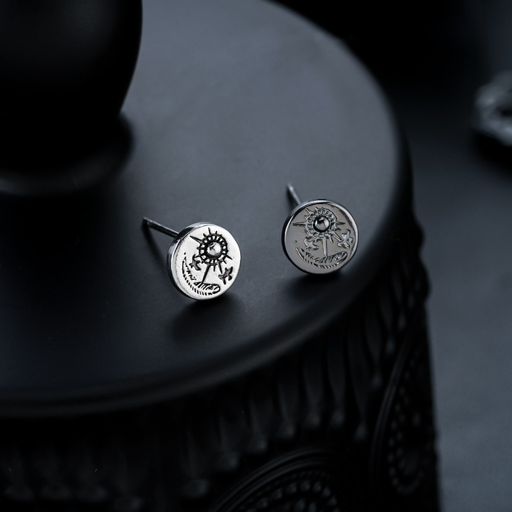 1 par de pendientes de tuerca  - Body Jewelry Indian reseña y precio