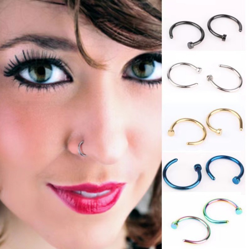 Lote de 6 Anillos de Nariz Fal - Body Jewelry Lot reseña y precio