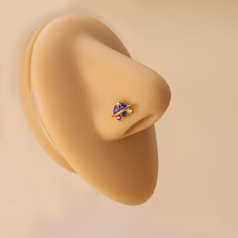 20G moda 316L Acero inoxidable - Body Jewelry Indian reseña y precio