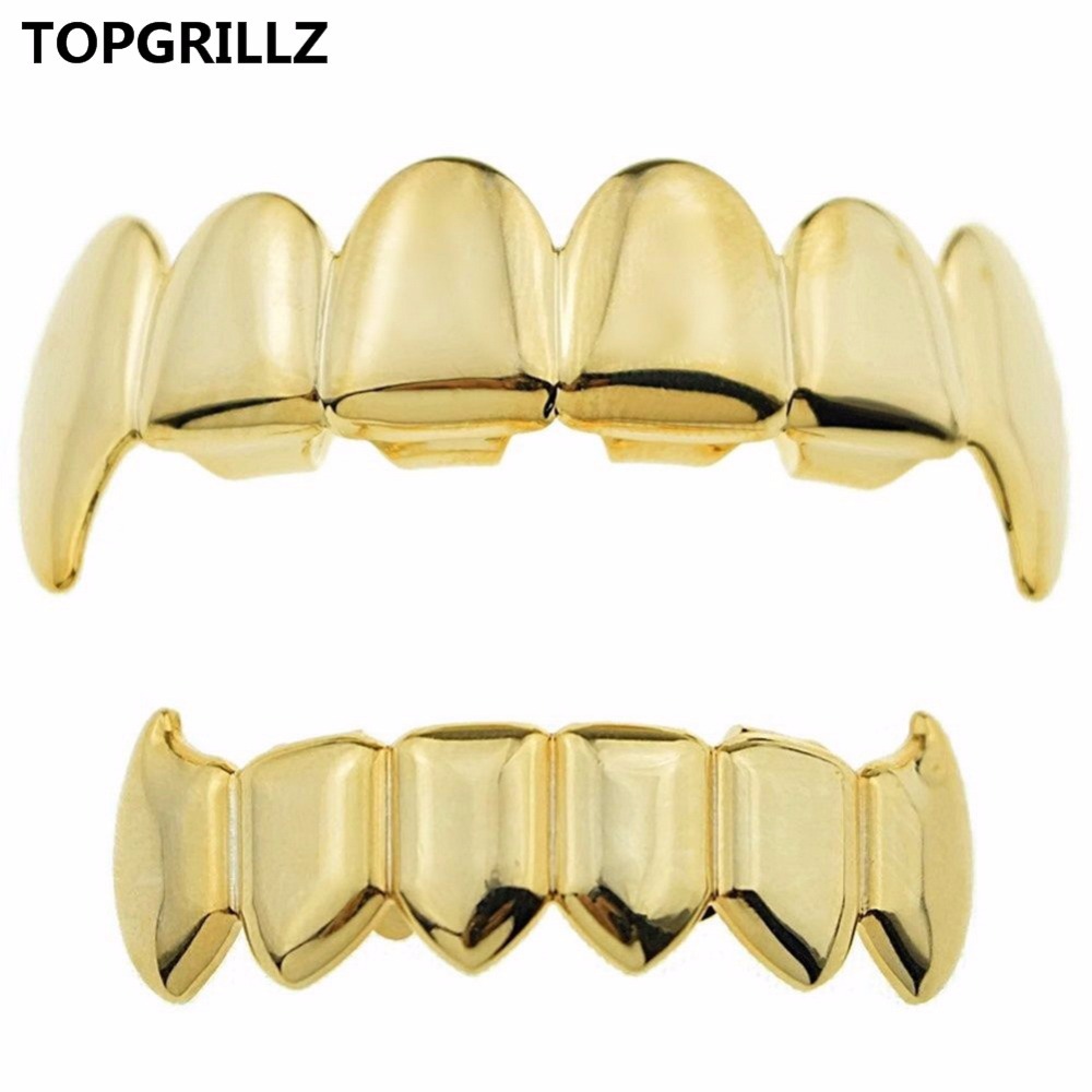 TOPGRILLZ-Juego de parrillas s - Body Jewelry Real Gold reseña y precio