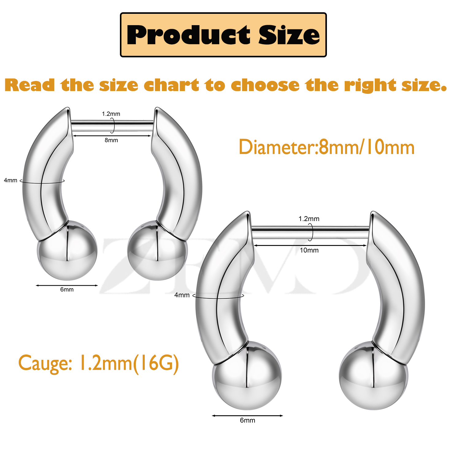 ZEMO, 1 unidad, 16G, anillo de - Body Jewelry Threadless reseña y precio