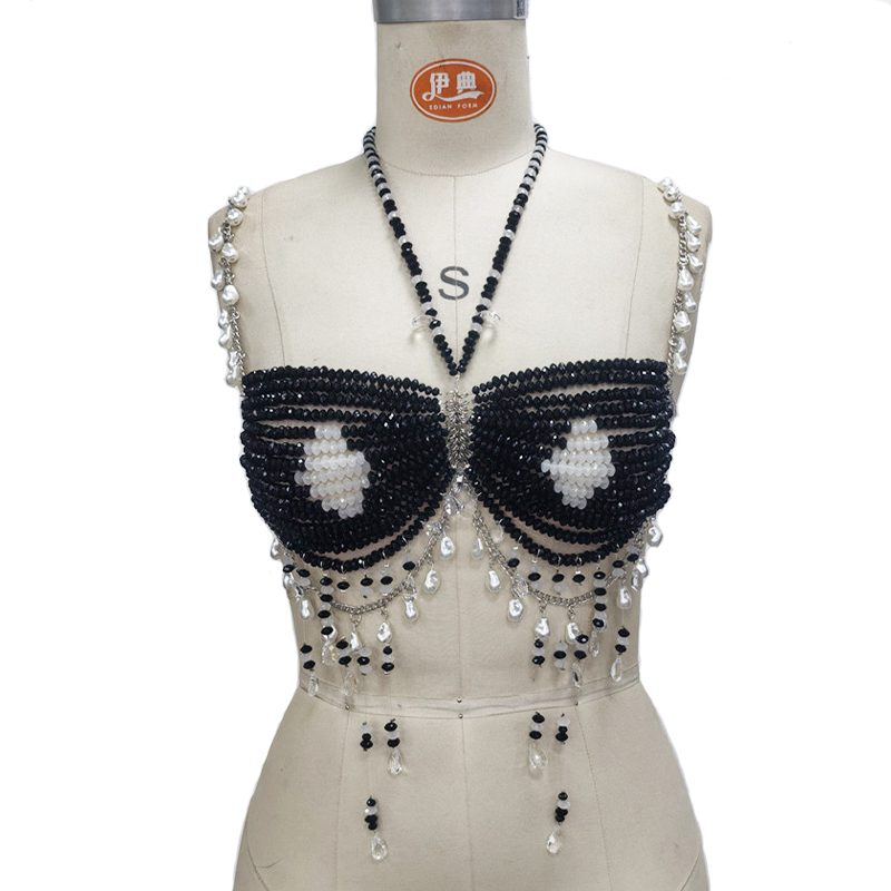 Cadena de cuerpo de cristal he - Body Jewelry Diamond reseña y precio