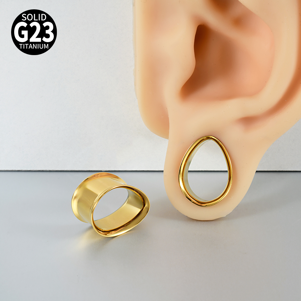 Túnel y tapones para oreja con - Body Jewelry Threadless reseña y precio