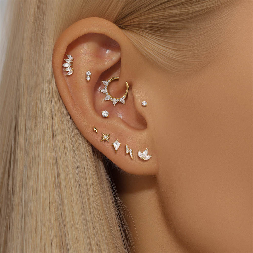 AIDE Real 14K colores de oro s - Body Jewelry Real Gold reseña y precio