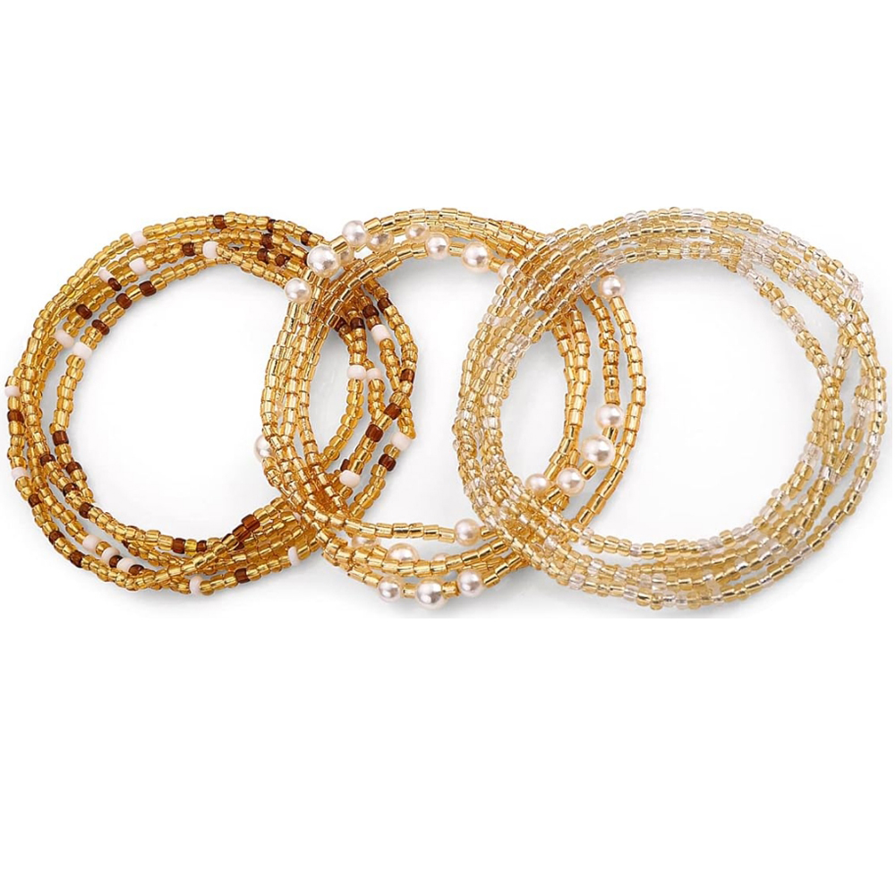 Cadenas de Cintura Elásticas A - Body Jewelry Lot reseña y precio