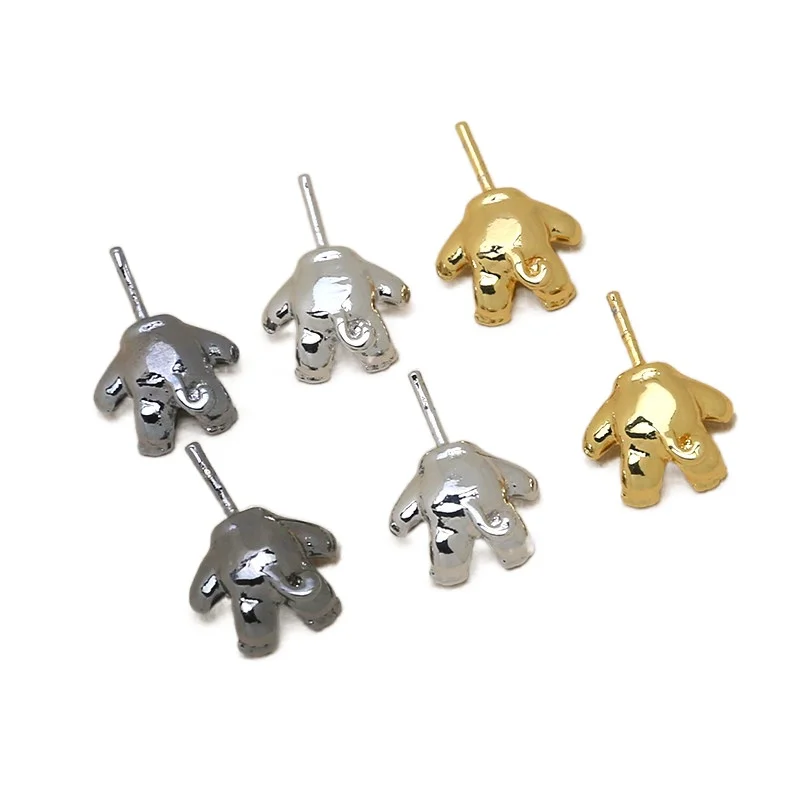 4 piezas de oso de oro Real ch - Body Jewelry Real Gold reseña y precio
