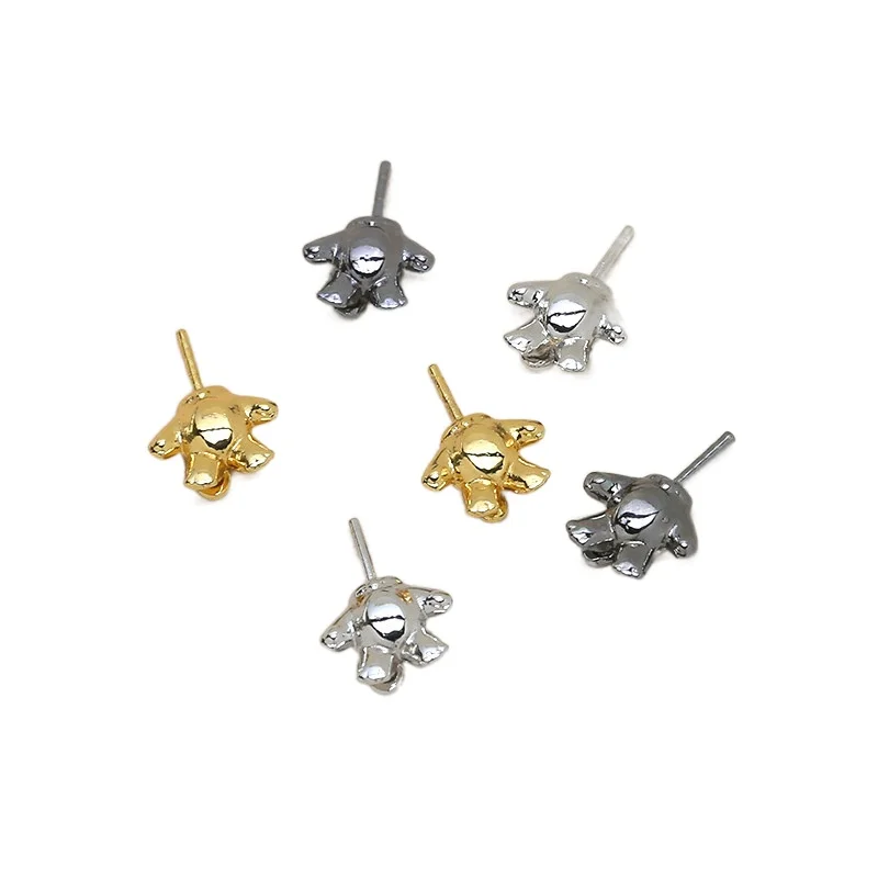 4 piezas de oso de oro Real ch - Body Jewelry Real Gold reseña y precio