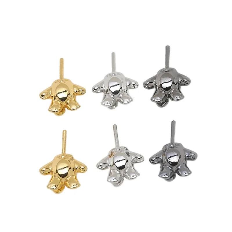 4 piezas de oso de oro Real ch - Body Jewelry Real Gold reseña y precio
