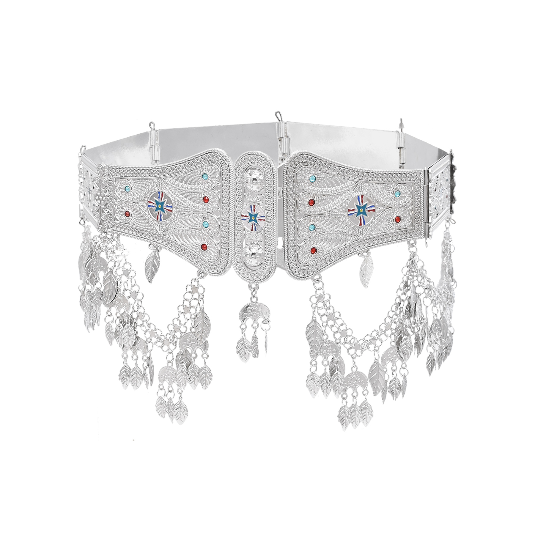 Chapado en plata caftán marroq - Body Jewelry Indian reseña y precio