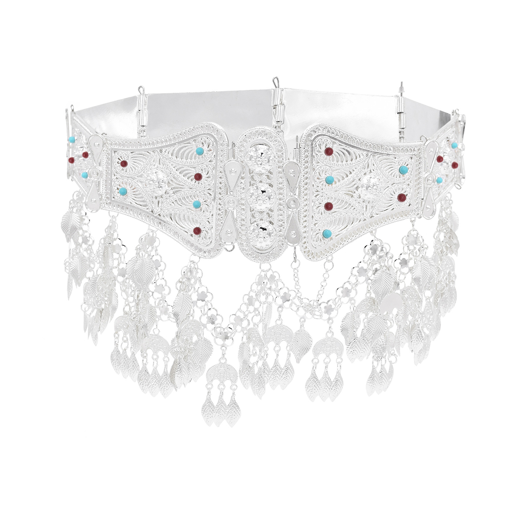 Chapado en plata caftán marroq - Body Jewelry Indian reseña y precio