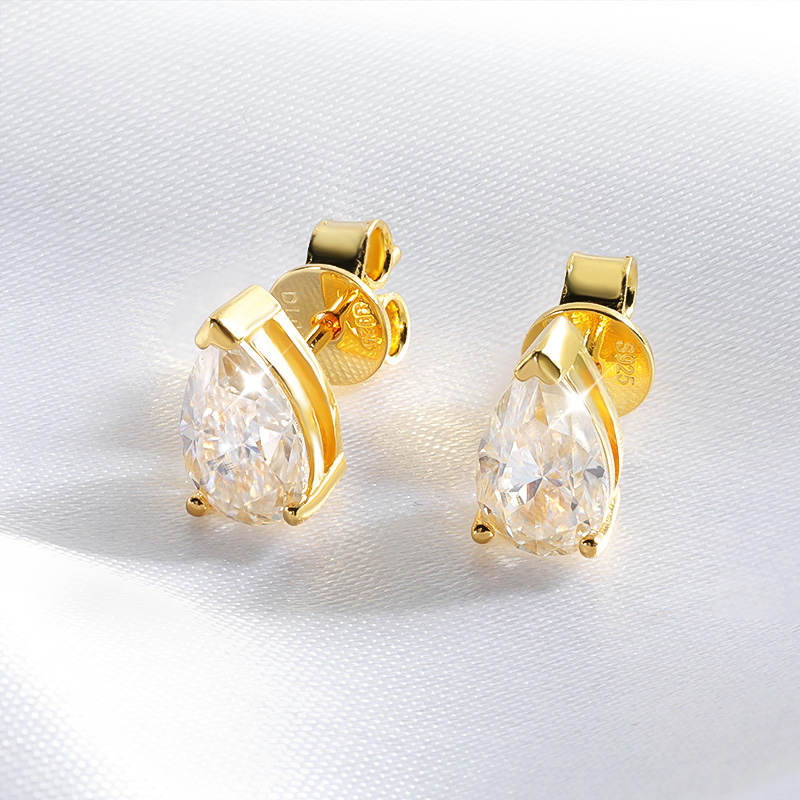 Smyoue-pendientes de tuerca de - Body Jewelry Diamond reseña y precio