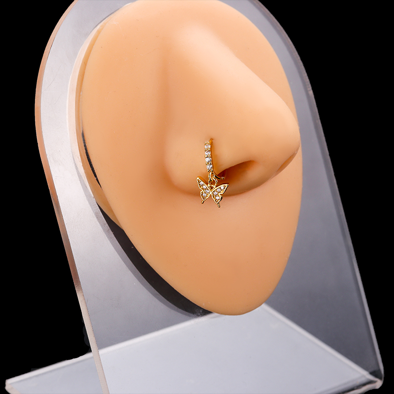 Anillo de nariz de acero inoxi - Body Jewelry Indian reseña y precio